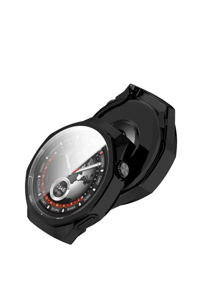 Huawei Watch Gt 5 Pro 46MM Uyumlu Kılıf 360 Full Silikon - 3