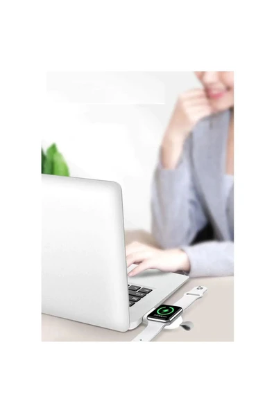 Apple Watch Type - C Şarjlı Taşınabilir Araç Manyetik Şarj Cihazı 10/9/8/7/6/5/4/3/2 ile Uyumlu - 5