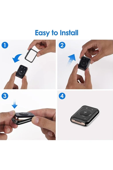 Huawei Watch Fit 2 Uyumlu 360 Koruma Ultra Silikon Kılıf - 2