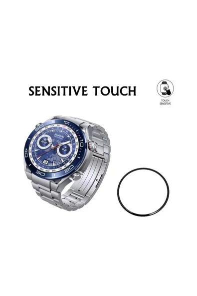 Huawei Watch Ultimate Uyumlu 5d Nano Ekran Koruyucu 2 ADET - 3