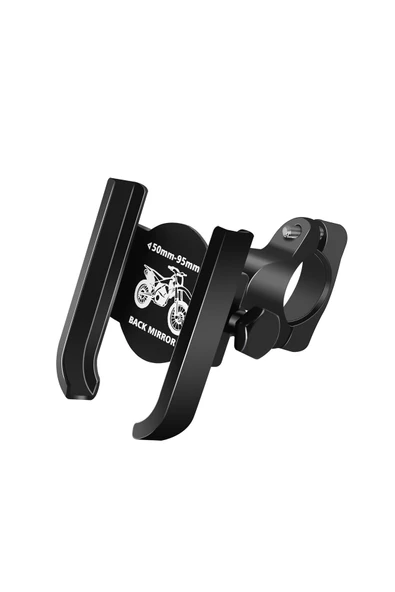 BİKE SKY Gidon Bağlantılı Metal Motosiklet ve Bisiklet Telefon Tutucu Metal Bisiklet ve Motorsiklet Telefon Tutacağı