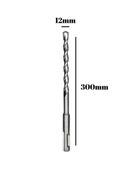 Beton Hilti Ucu Duvar Delme Hilti Matkap Ucu 12mm x 300mm - 3