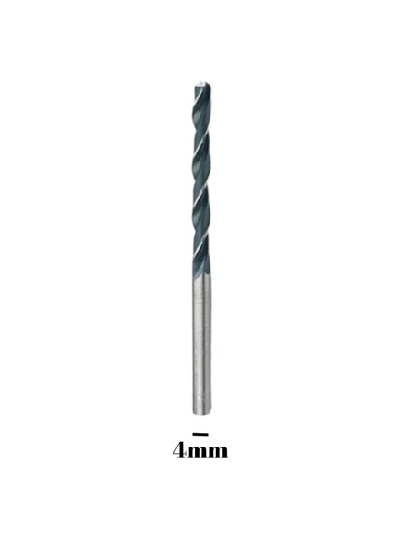HSS Matkap Delme Ucu Ahşap ve Demir Delme Ucu(Ahşap, Metal, Plastik vs.) 4mm 4mm - 1 ADET - 3