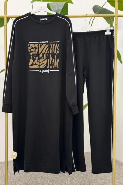 TAŞLI PANTOLONLU EŞOFMAN TAKIM - 2