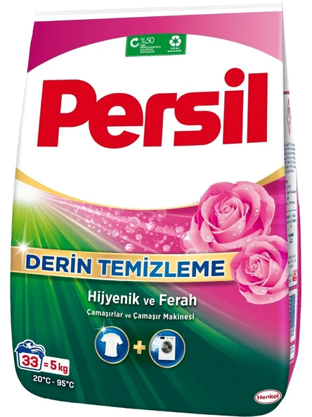 Persil Toz Çamaşır Deterjanı Gülün Büyüsü 5 kg (33 Yıkama) - 2
