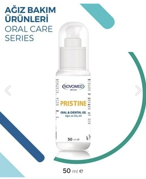 Novomed Pristine Kedi Ve Köpekleri İçin Ağız Ve Diş Jeli 50 ml