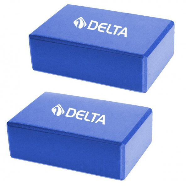 Delta Çiftli Yoga Blok - 2 Adet Yoga Block - Eva Yoga Bloğu Seti