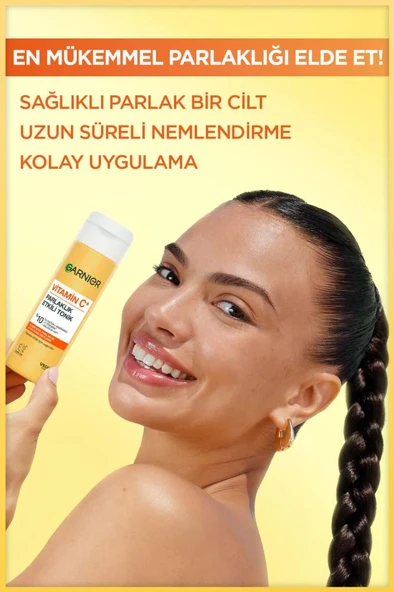 Vitamin C Parlaklık Etkili Canlandırıcı Tonik Gliserin, Niasinamid, Salisilik Asit 120 ML - 5