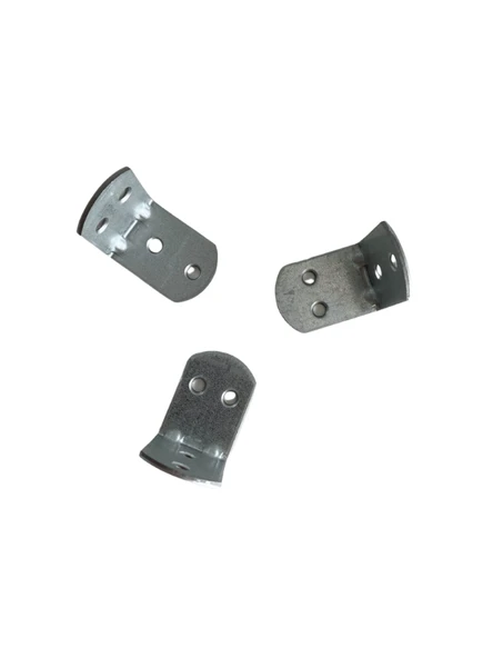 L Bağlantı Demiri 30*30*23mm Dolap Köşe Bağlantı Demiri(METAL)(ÖLÇÜLER: 30*30*23mm) Gri METAL - 8 ADET - 3