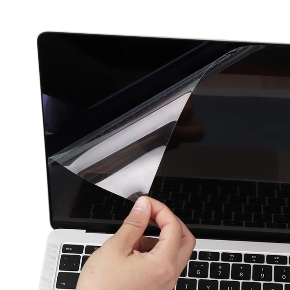 MacBook Pro 15 A1398 Parlak Anti Scratch Ekran Koruyucu Retina Net Goruntu Cam Hissi ürün görseli 1