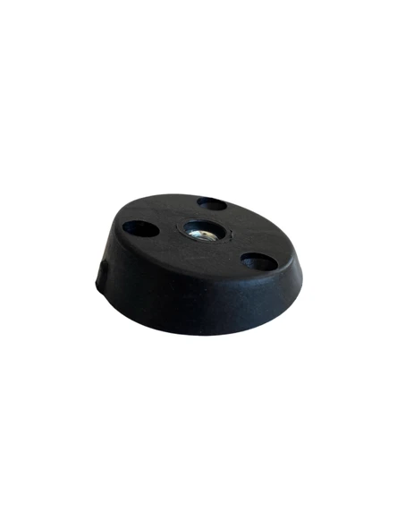 Masa Sehpa Ayağı Eğimli Montaj Aparatı Mobilya Açılı Ayak Tabanı Siyah M8(SİYAH)(8mm) Siyah SİYAH - 2 ADET