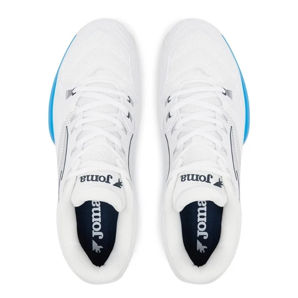 Joma Master Erkek Beyaz Toprak Kort Tenis Ayakkabısı TM100S2532C - Resim 4