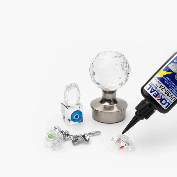 Loxeal UV 30-24 Yüksek Mukavemetli UV Cam Yapıştırıcısı 250 ML - 2