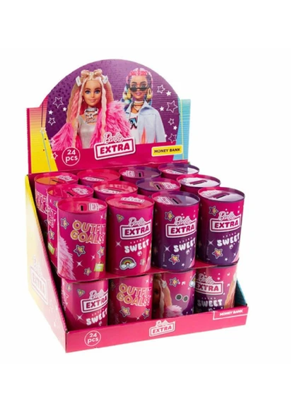 Barbie Extra Sweet Kumbara Metal Lisanslı B-6258