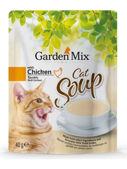 Gardenmix Tavuklu Kedi Çorbası 40gr