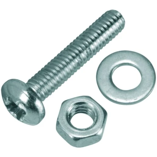 YSB M3x10mm Vida , Somun ve Pul Takım x 10 Takım