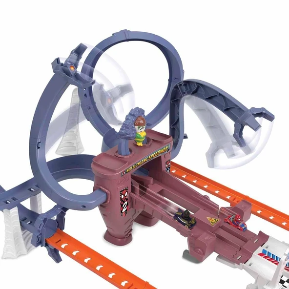 HPL34 Hot Wheels Racerverse Marvel Pist Seti - 5