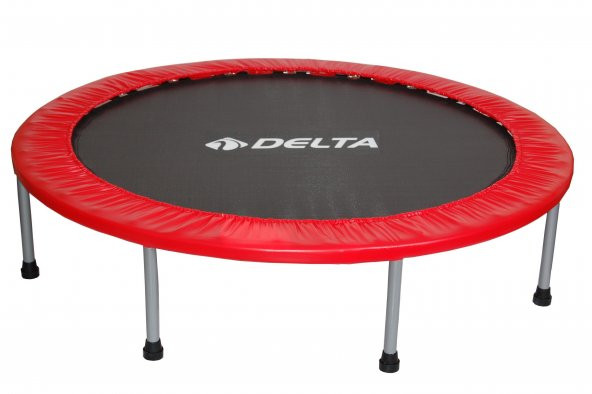 Delta 122 cm Deluxe Kırmızı Trampolin (48 inç Trambolin)