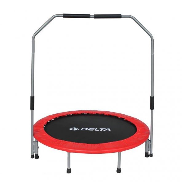 Delta Tutamaçlı 102 cm Kırmızı Trampolin (40 inç Trambolin)