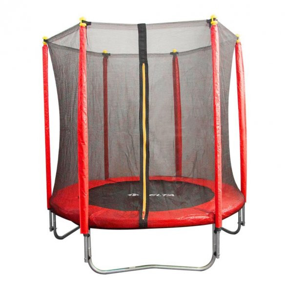 Delta Fileli Korumalı 183 cm x 200 cm Trampolin- 72 inç Trambolin