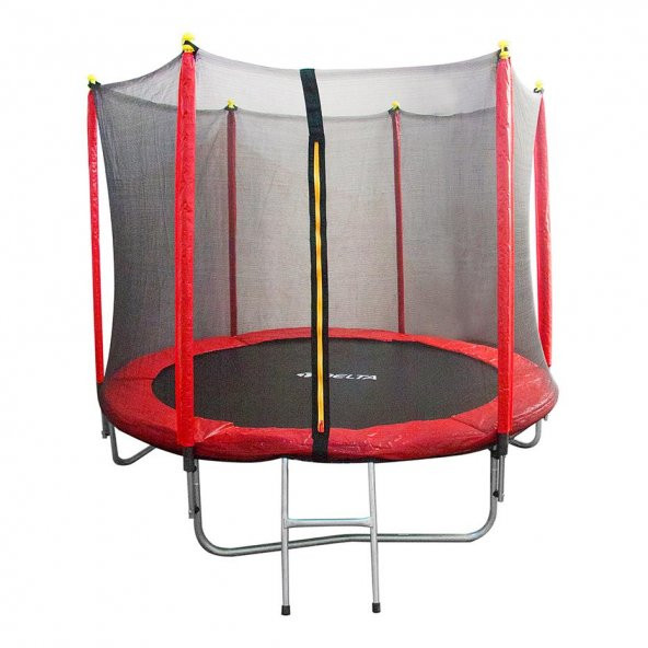 Delta Fileli Korumalı 244 cm x 214 cm Trampolin- 96 inç Trambolin