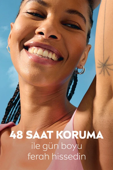 Kadın Sprey Deodorant Fresh Natural 150ml, Ter Kokusuna Karşı 48 Saat Koruma, Ferahlık, X5 Adet - 5