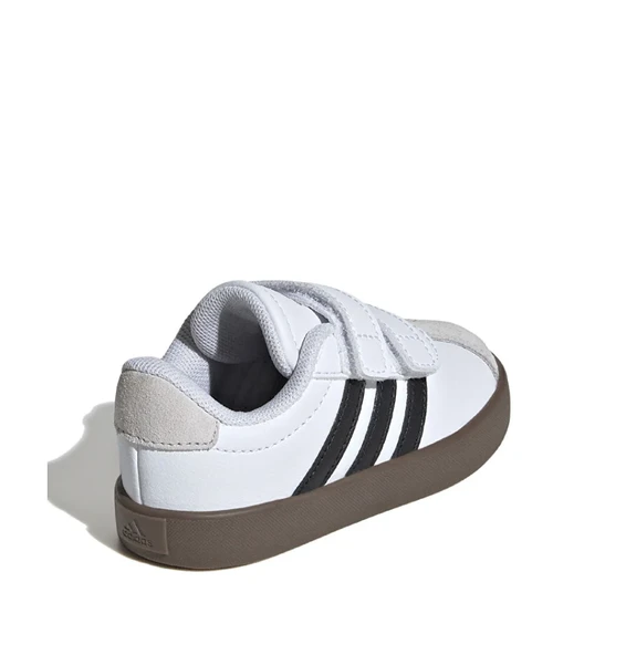 adidas VL COURT 3.0 CF I Beyaz Bebek Yürüyüş Ayakkabısı ID9157 - Resim 4