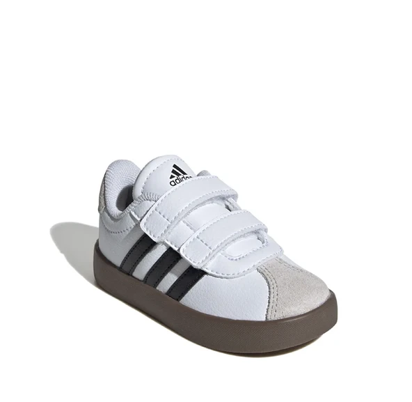 adidas VL COURT 3.0 CF I Beyaz Bebek Yürüyüş Ayakkabısı ID9157 - Resim 3