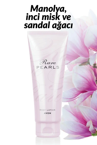 Avon Rare Pearls Kadın Vücut Losyonu 125 Ml. İkili Set - Resim 4