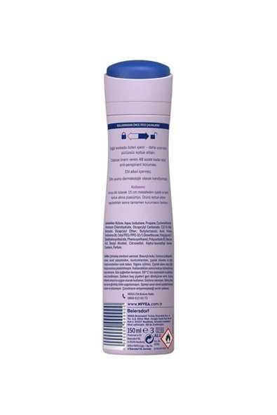 Double Effect Mor Düşler Sprey Deodorant 150ml Kadın 3'lü Paket - 2