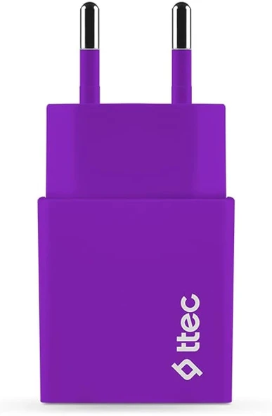 TTec 2SCS20LMR iPhone Şarj Aleti 2.1A Mor