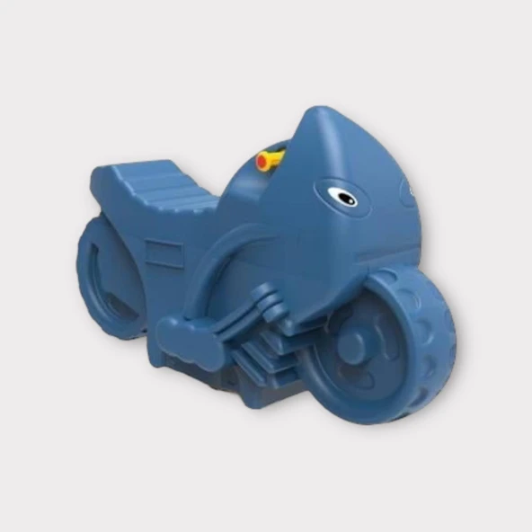 Plastik Motor Zıp Zıp Figürü, Yaylı Otun Elemanı Figürü