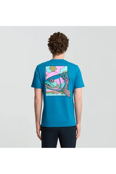 Columbia CSC M Pfg Trout Shine SS Tee Erkek Kısa Kollu Tişört CS0421 - Resim 2