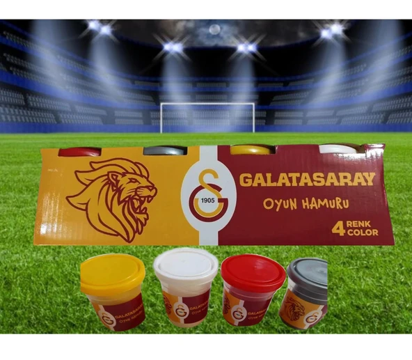 Galatasaray 4 lü  Oyun Hamuru 520 gr (593096)
