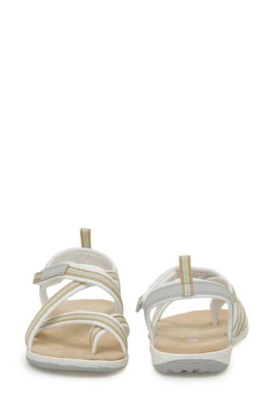 LUMBERJACK ALISA 4FX KIRIK BEYAZ COMFORT CASUAL GÜNLÜK SPOR SANDALET - 7