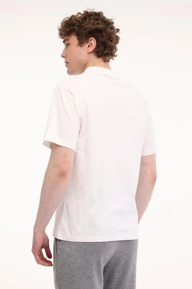 Lumberjack ML ROGER 11OTD2-31 5FX 101940574 Erkek Tişört Ekru S-XXL - 2