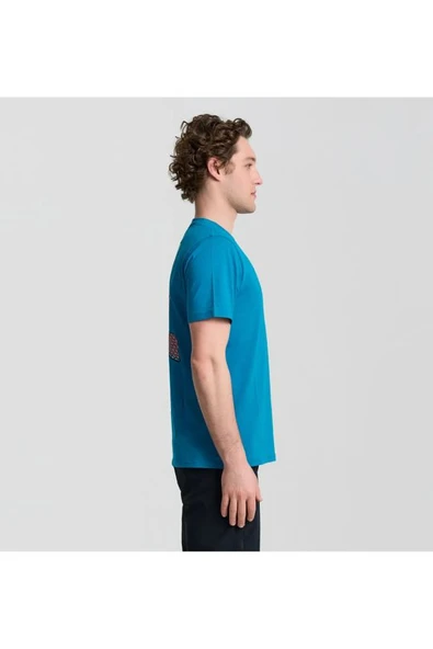 Columbia CSC M Pfg Trout Shine SS Tee Erkek Kısa Kollu Tişört CS0421 - Resim 3