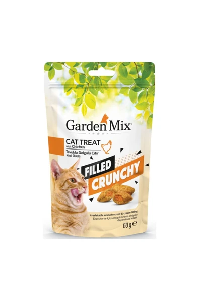 Gardenmix Tavuklu İçi Dolgulu Kedi Ödülü 60gr