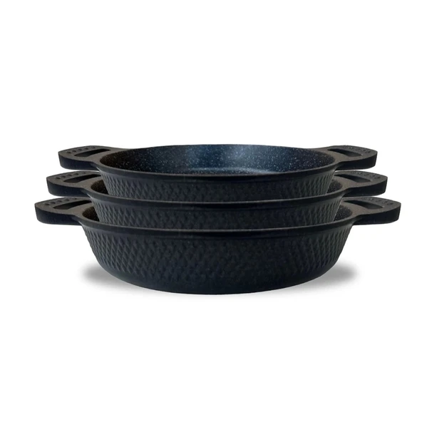 Gülsan Elit Döküm Omlet Tava 3'lü Set 18-20-22 Cm - 7