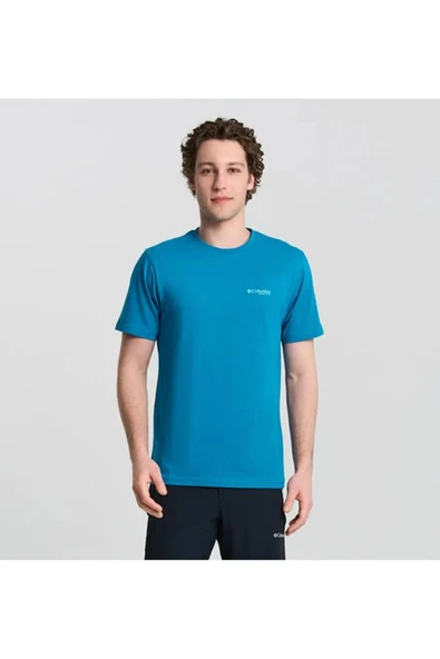Columbia CSC M Pfg Trout Shine SS Tee Erkek Kısa Kollu Tişört CS0421 ürün görseli 1
