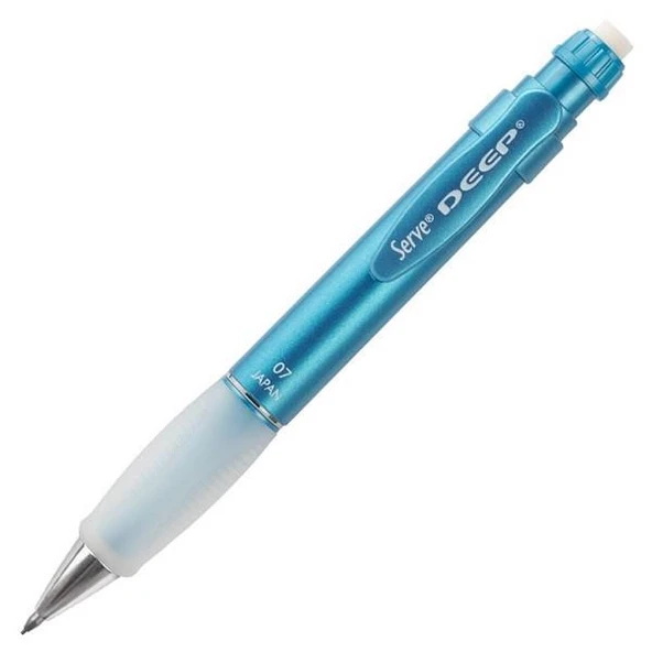 SERVE DEEP MEKANIK KURSUN KALEM 07MM METALIK MAVI