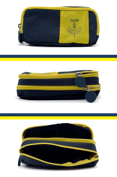 Fenerbahçe Orijinal Lisanslı Kalem Kalemlik Kuru Boya Silgi Hediyelik Set - 7