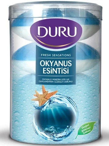 Duru Fresh Sensations Okyanus Esintisi Güzellik Sabunu 4x100 gr