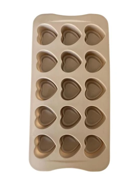 SİLİKON ÇİKOLATA KALIBI KALP 21-11 CM - Resim 2