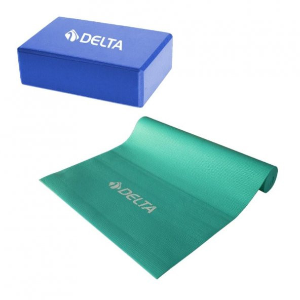 Delta 4 mm Yoga Matı - Pilates Minderi ve Yoga Blok Yoga Köpüğü