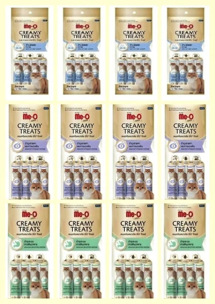 ME-O Gold Creamy  15 Gr x 4 Adet Karışık 12'li Set