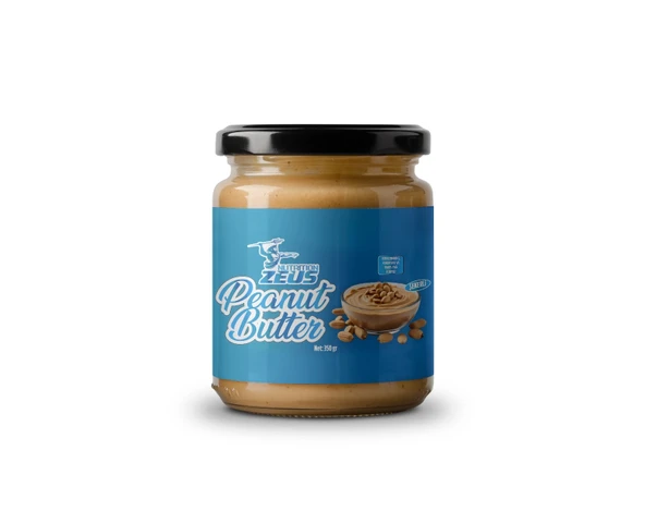 Zeus Nutrition Peanut Butter 350gr Fıstık Ezme Şekerli