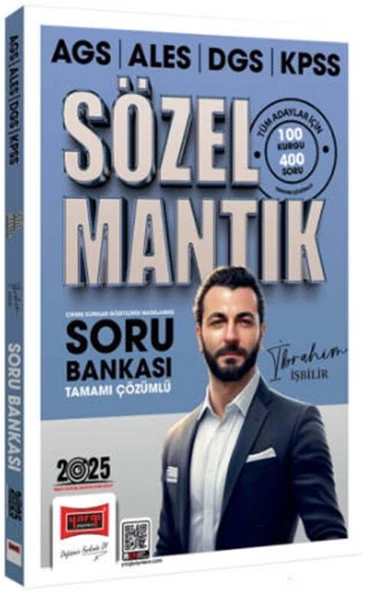 2025 AGS ALES DGS KPSS Sözel Mantık Tamamı Çözümlü Soru Bankası Yargı Yayınları