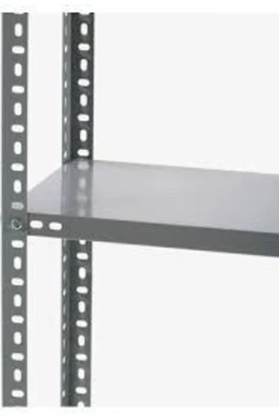 31x120x150 2 li bitişik 4 katlı çelik raf modülü - Resim 3