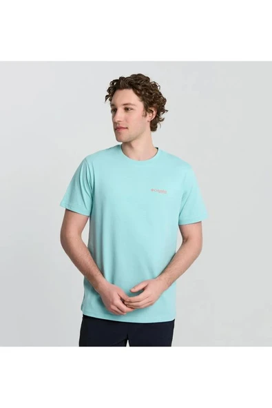Columbia CSC M Pfg Trout Shine SS Tee Erkek Kısa Kollu Tişört CS0421 - Resim 4